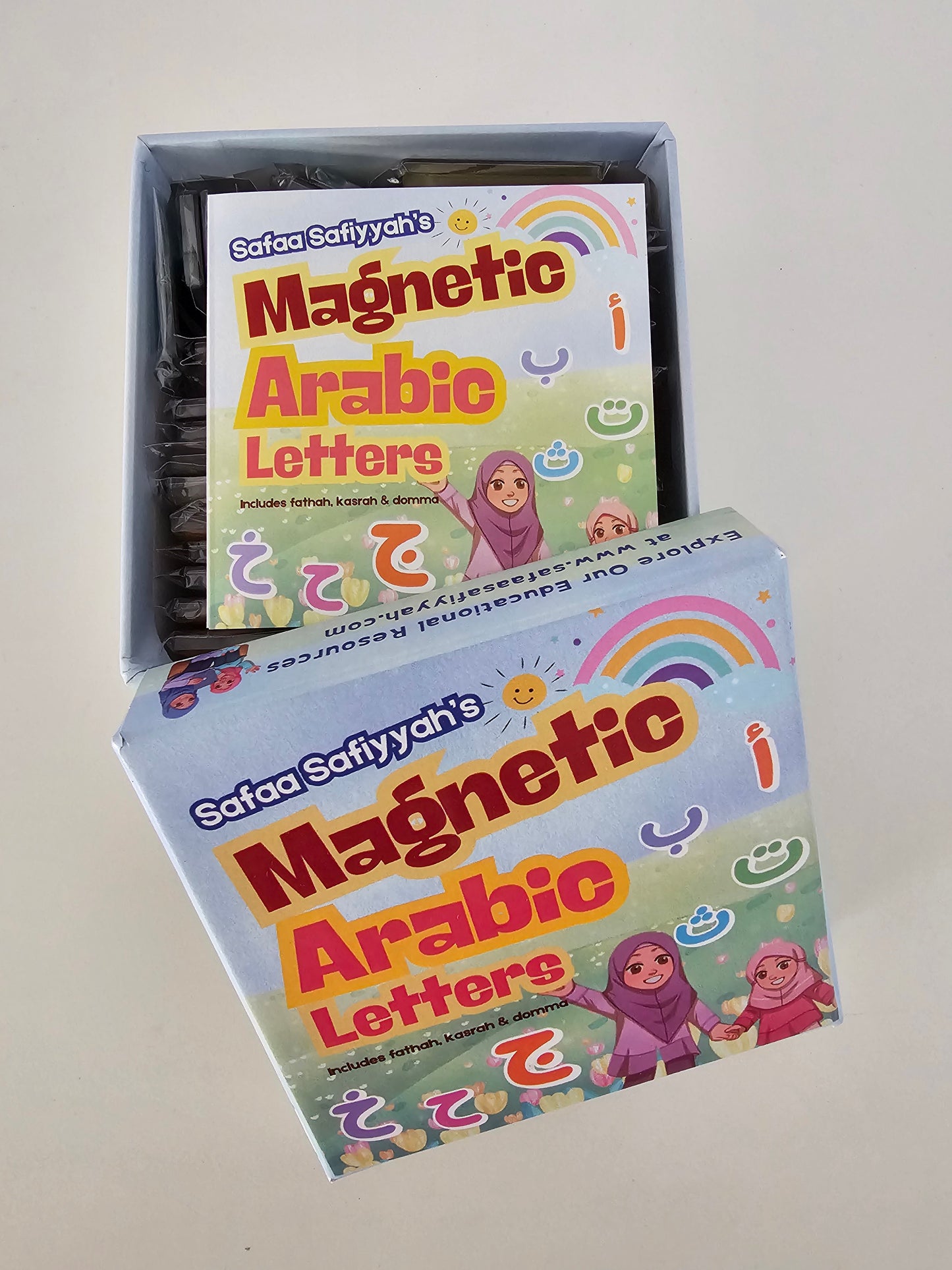 Magnetic Arabic Letters