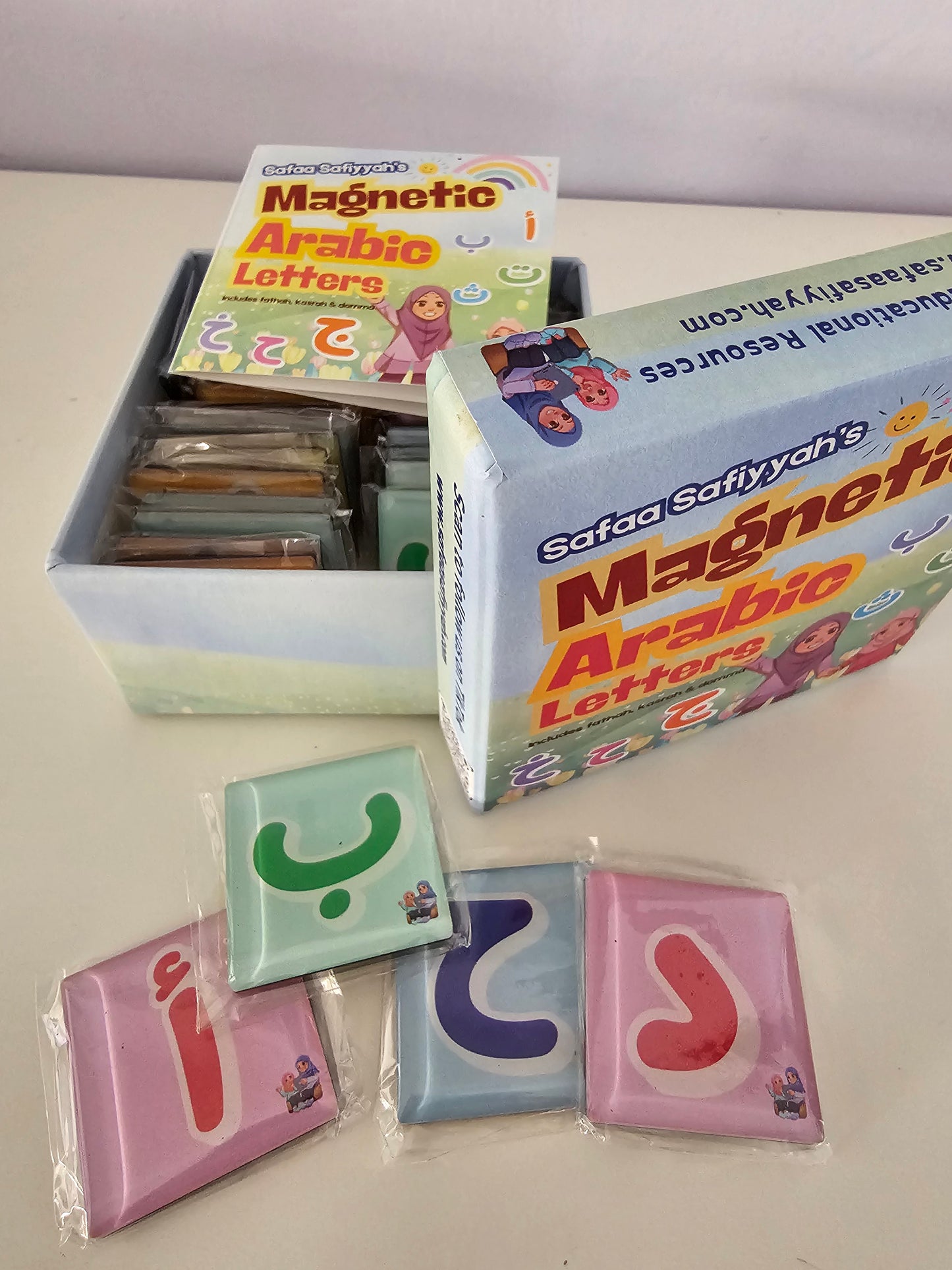 Magnetic Arabic Letters