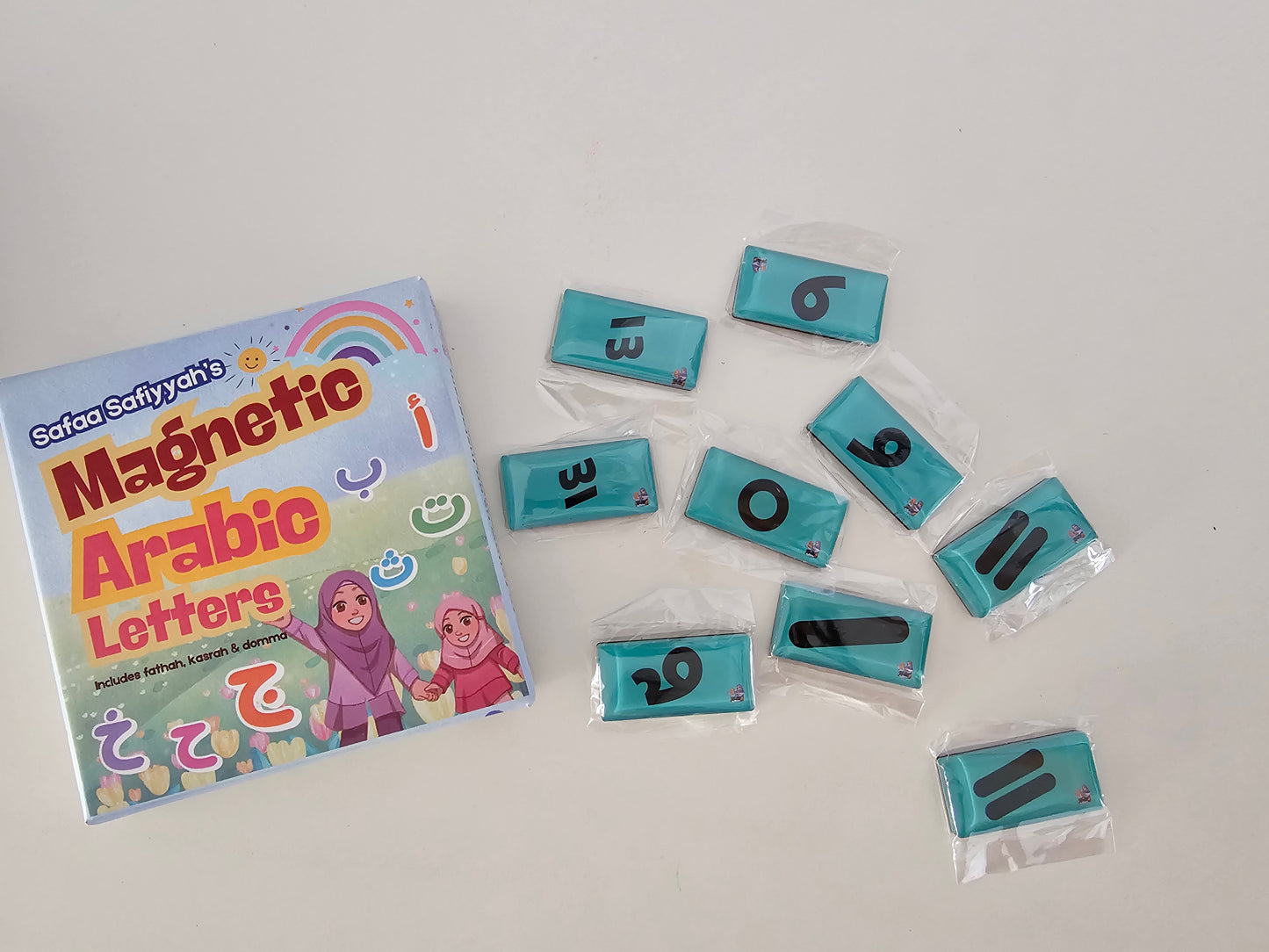 Magnetic Arabic Letters