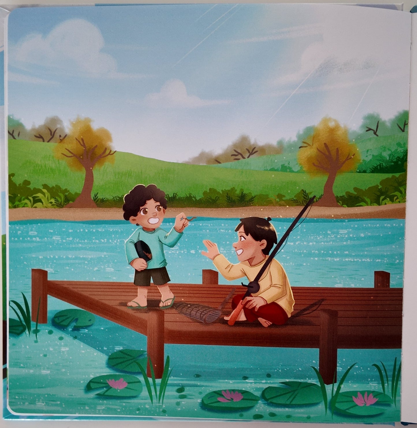 The Fishing Trip - Hardcover Picture Storybook