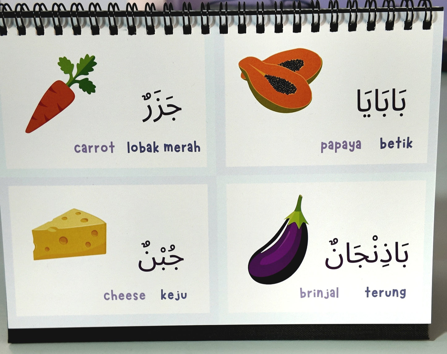 Vocabulary for MET (3 Languages) - A Flip-It-Over Resource Level 2