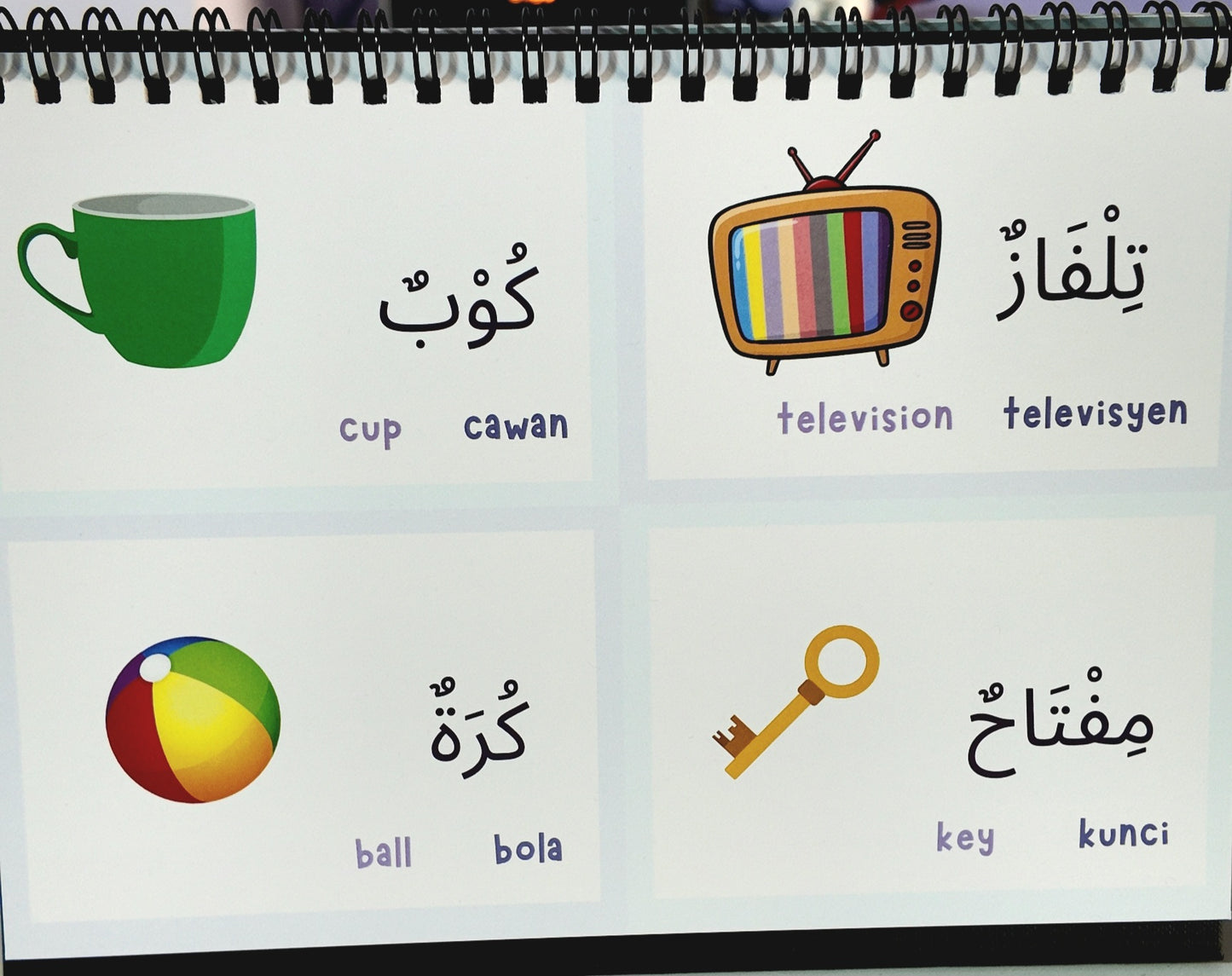 Vocabulary for MET (3 Languages) - A Flip-It-Over Resource Level 2