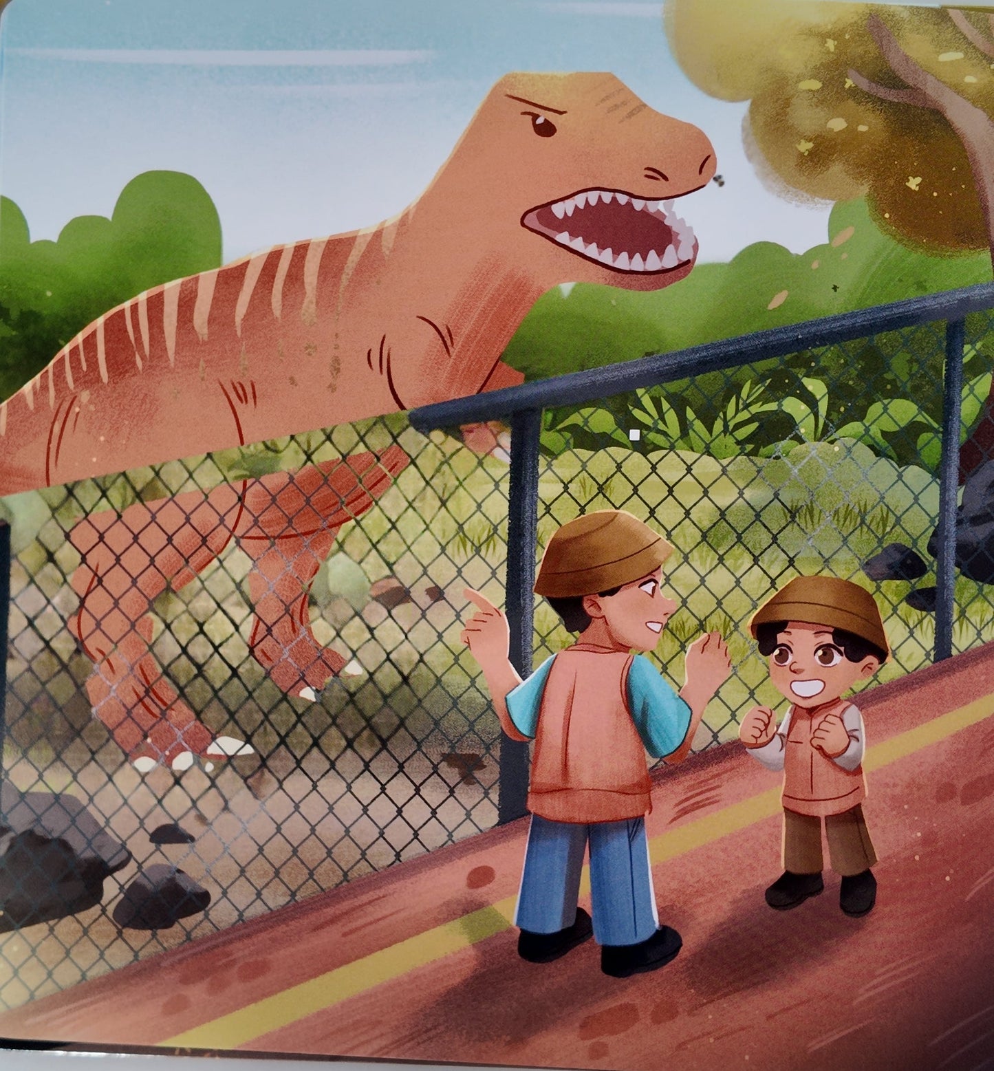 Jurassic-Mile - Hardcover Picture Storybook