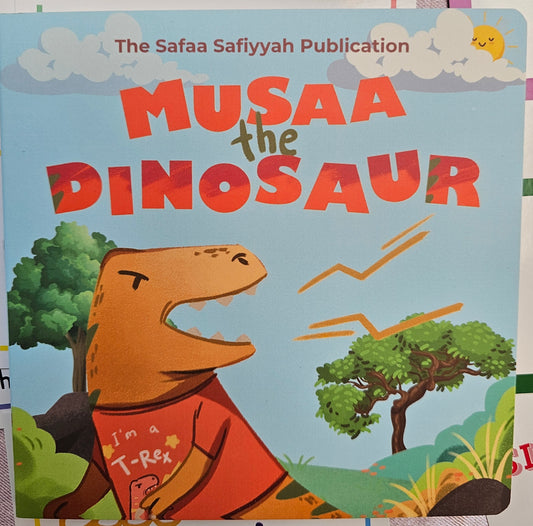 MUSAA THE DINOSAUR - A BILINGUAL BOARDBOOK