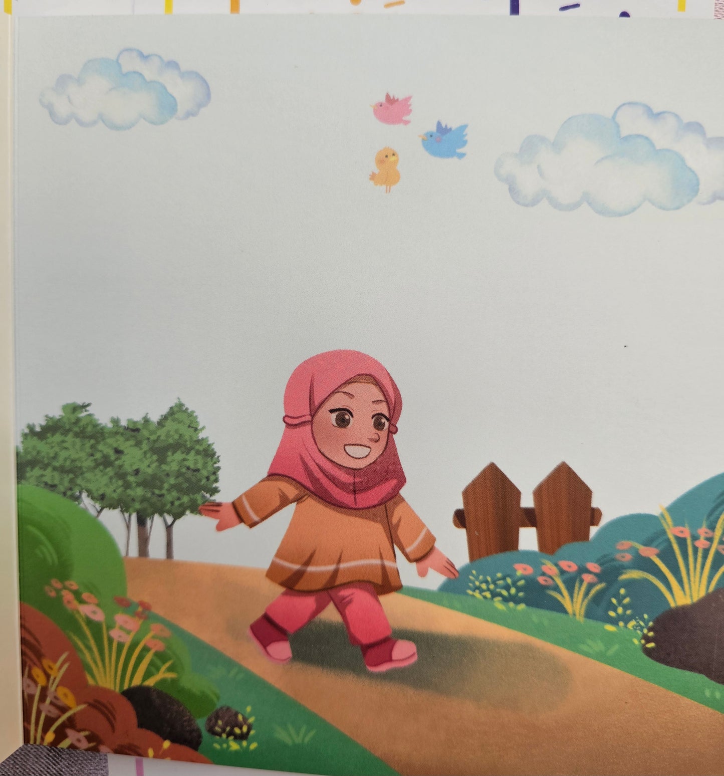 SAFIYYAH AT THE PARK - A BILINGUAL BOARDBOOK