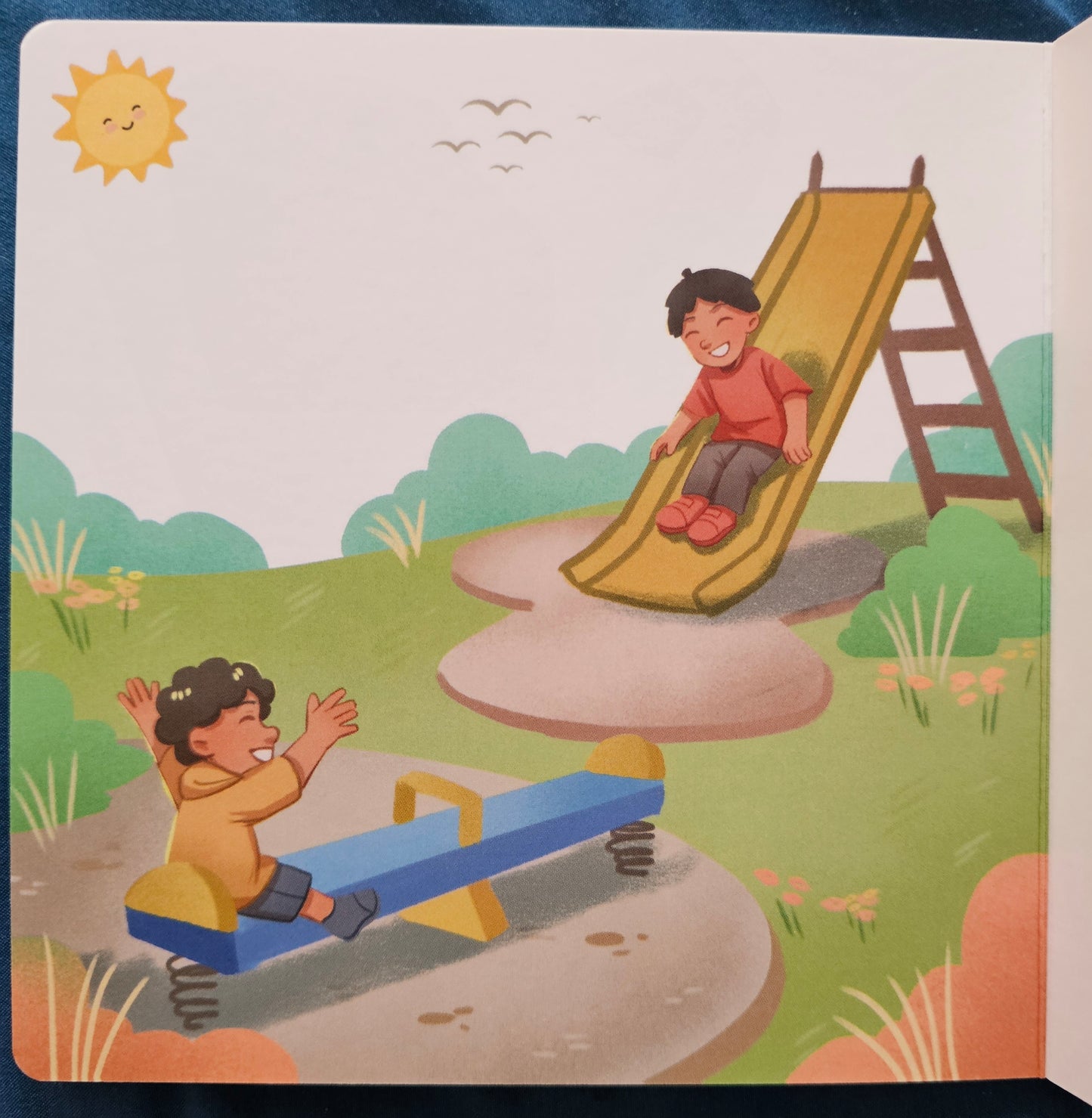 STICKS & STONES - A BILINGUAL BOARDBOOK