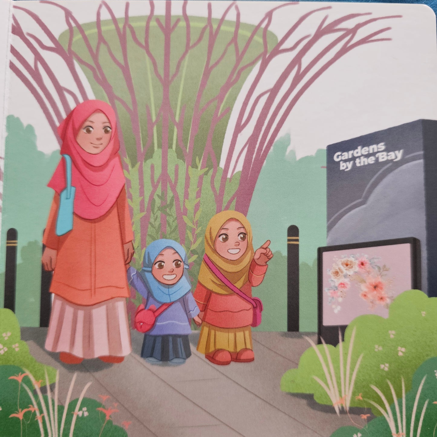 Gardens by the Bay - a BILINGUAL BOARDBOOK