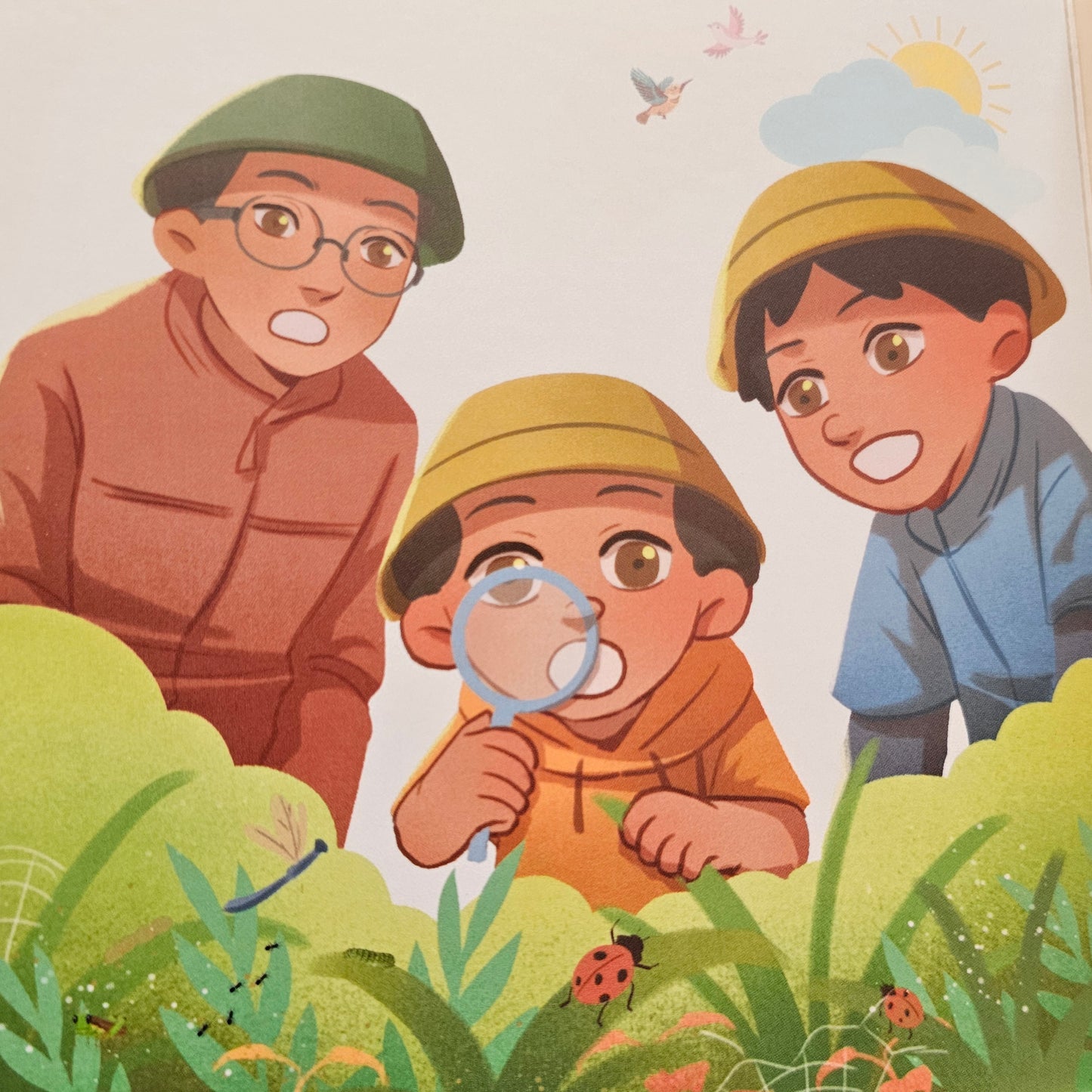 Praying Outdoors - a BILINGUAL BOARDBOOK