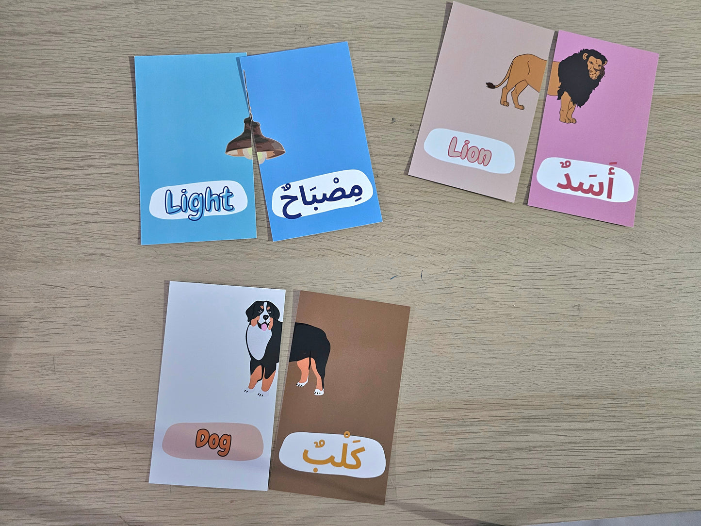 Arabic Flashcard - Match and Memorise