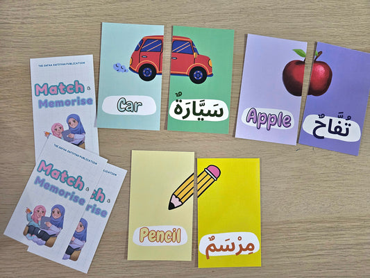 Arabic Flashcard - Match and Memorise