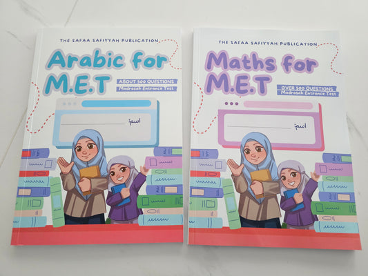 Arabic and Maths for MET set