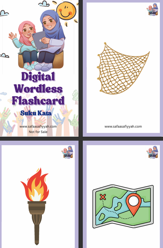 (Complimentary) Digital Flash Cards - Suku Kata