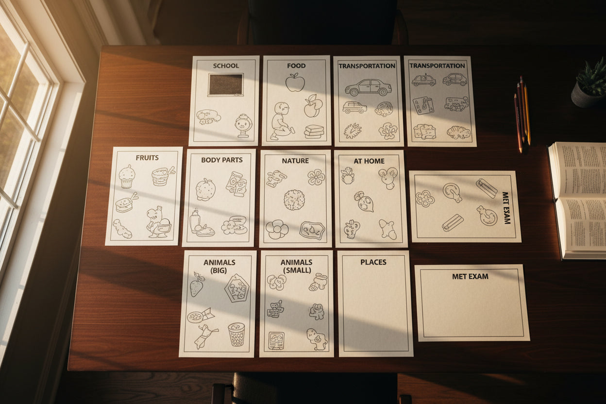 Madrasah Entrance Test Vocabulary Pack