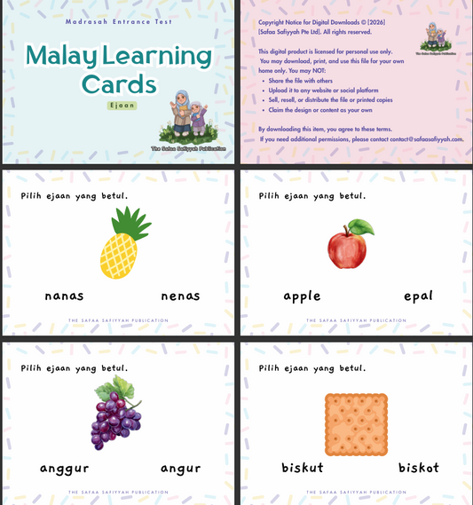 (Complimentary) Digital - Malay for MET (Pilih Ejaan)