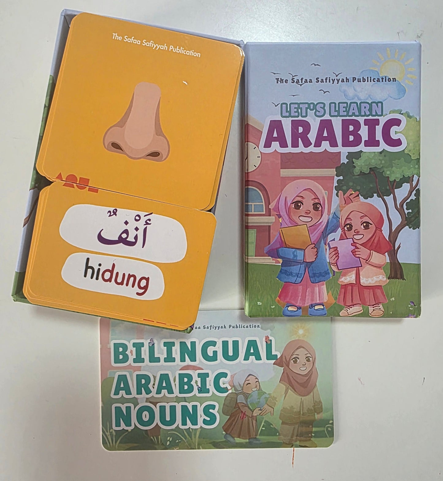 Self-Correcting Vocabulary Flash Cards (Arabic / Malay)