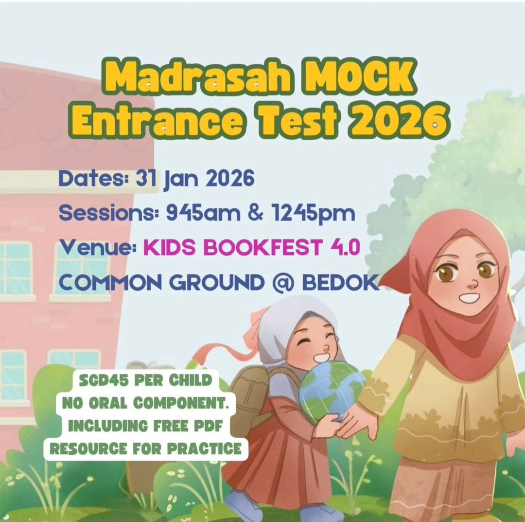 KIDS BOOKFEST - MOCK MADRASAH ENTRANCE TEST [31 Jan 2026]