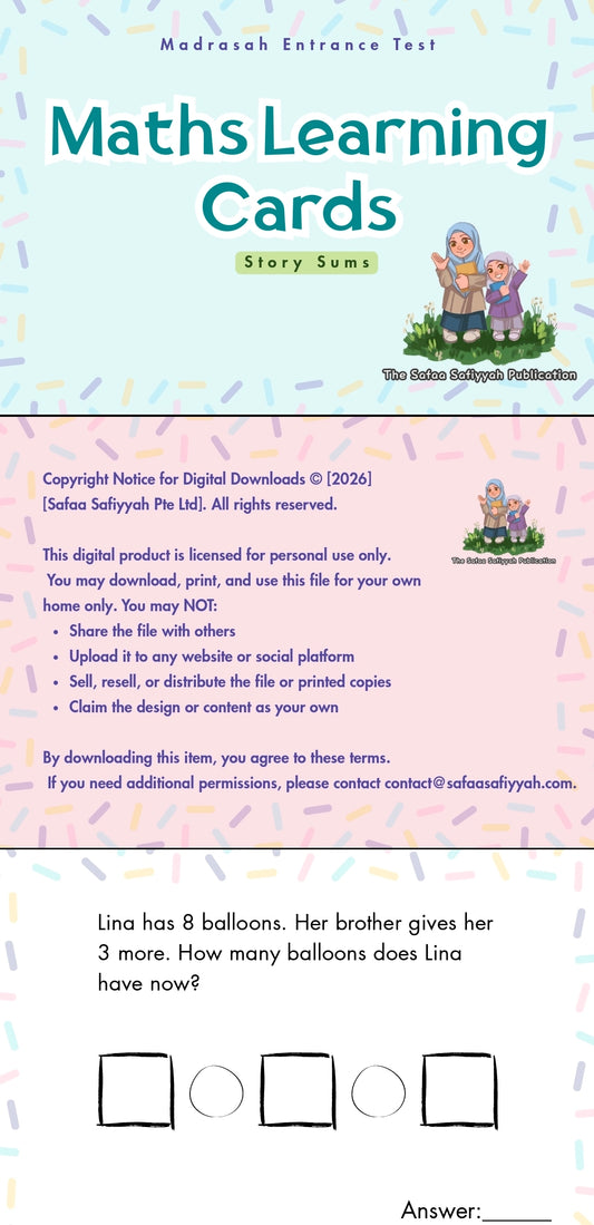 (Complimentary) Digital - Maths for MET (Story Sums)