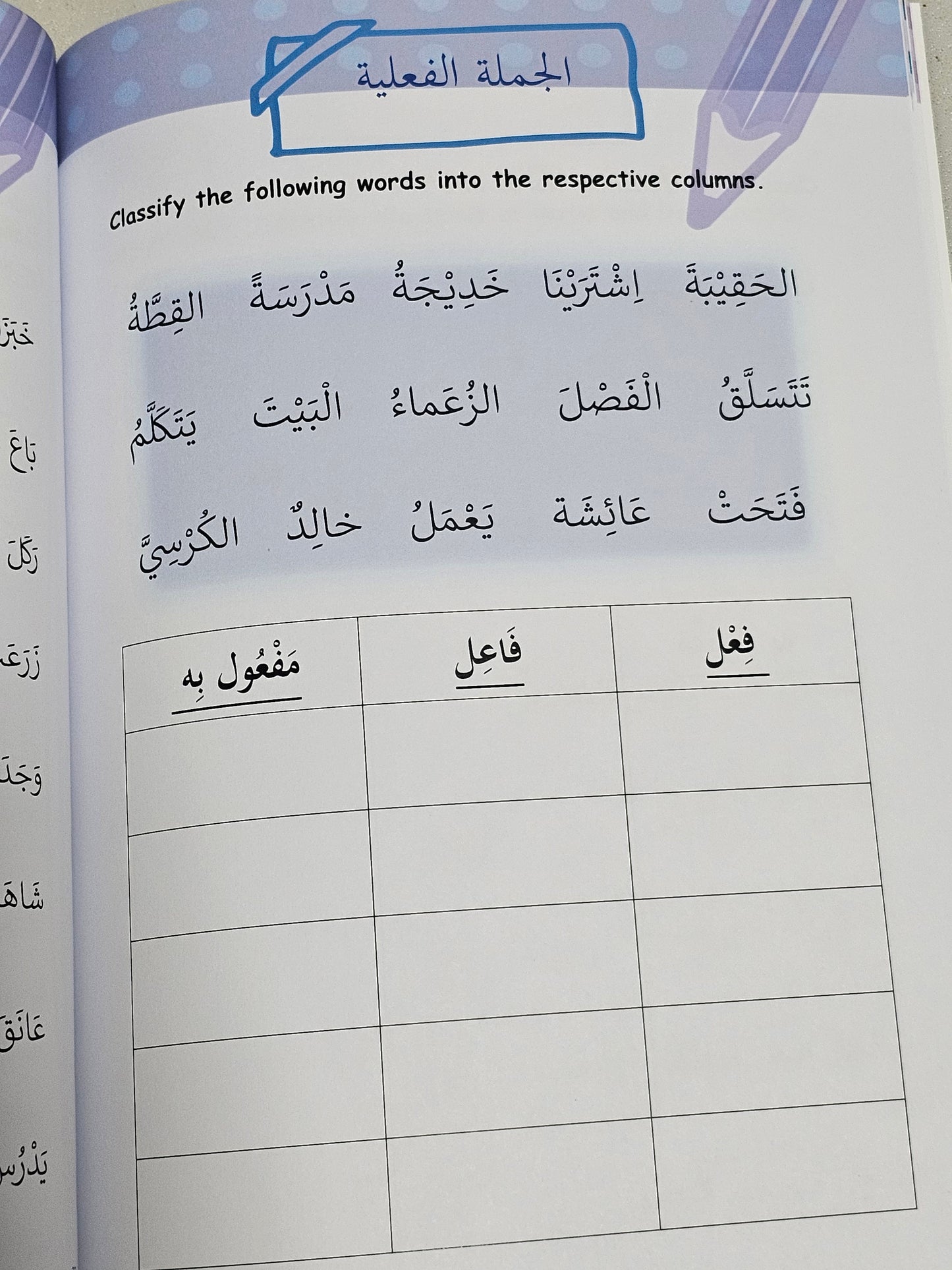 Reading and Understanding Arabic - Sentence Structure