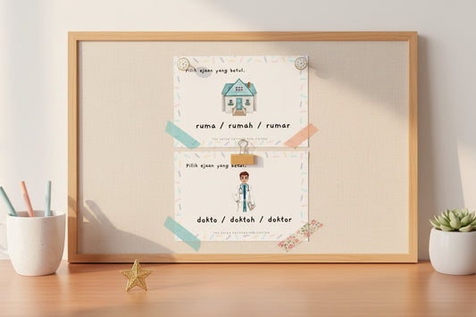 (Complimentary) Digital - Malay for MET (Ejaan - h or r or none)