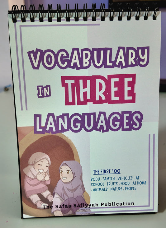 Vocabulary for MET (3 Languages) - A Flip-It-Over Resource Level 1